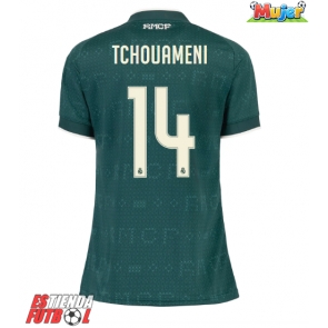 Real Madrid Aurelien Tchouameni #14 Segunda Equipación Mujer 2026-27 Manga Corta